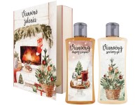 SK Darčeková sada kniha - Vianočné prianie - sprchový gel 250 ml, vlasový šampón 250 ml